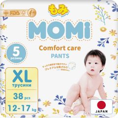 Трусики Momi comfort care XL 12-17 кг 38 шт